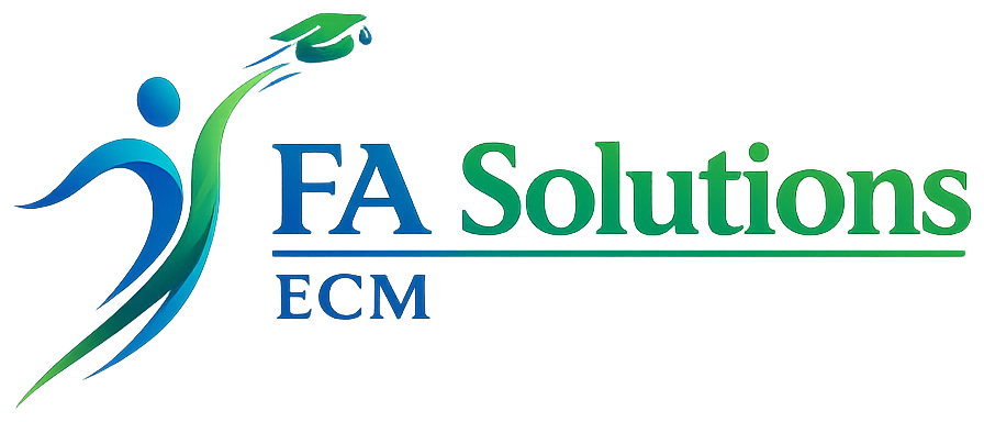 FA Solutions and ECM logo